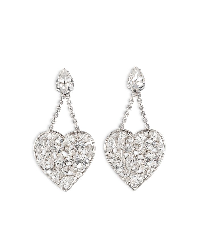 Dannijo heart hot sale earrings