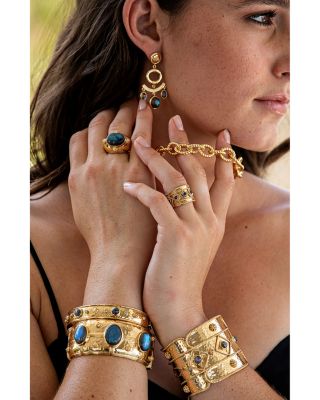 Cleopatra Grande Hinge Bangle Bracelet