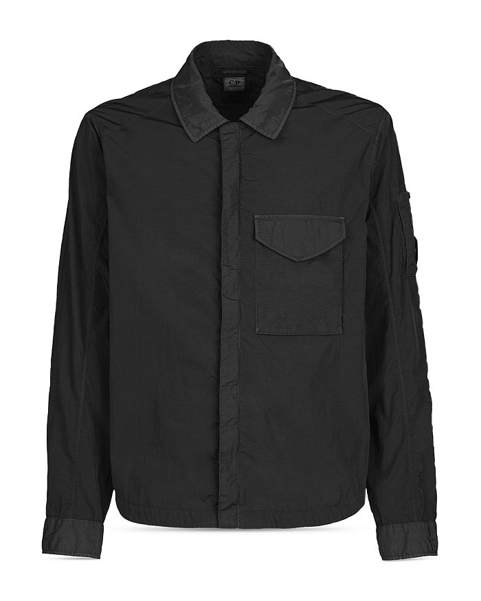 C.P. Company Chrome R Nylon Regular Fit Full Zip Shirt Jacket ...
