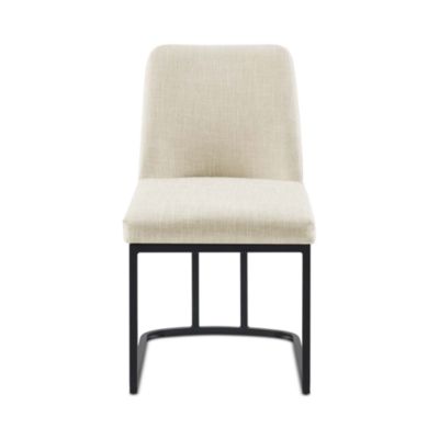 Amplify Sled Base Upholstered Fabric Dining Side Chair