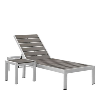 Shore Outdoor Patio Aluminum, Set of 2