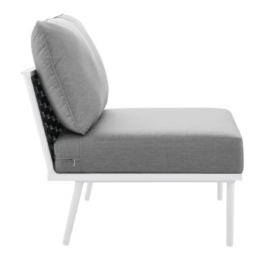 Stance Outdoor Patio Aluminum Armless Chair