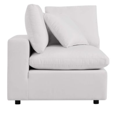Commix Overstuffed Outdoor Patio Corner Chair