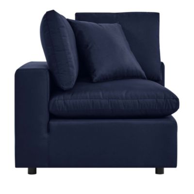 Commix Overstuffed Outdoor Patio Corner Chair