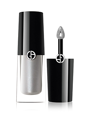 Armani Collezioni Eye Tint Long-lasting Liquid Eyeshadow In 1s Liquid Silver (platinum Silver Shimmer - Chrome Finish)