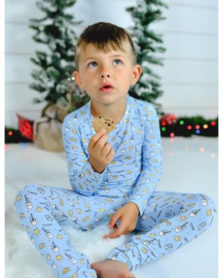 Unisex Milk & Cookies Pajama Set - Baby, Little Kid
