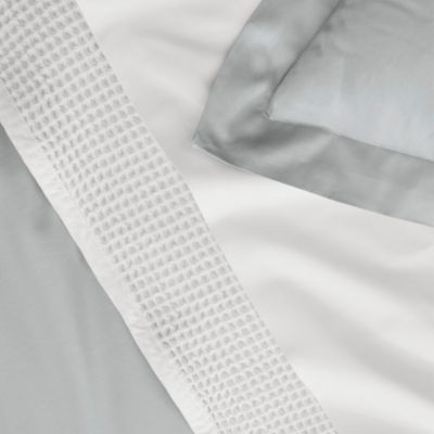 Percale Hemmed Duvet Set, King/Cal King