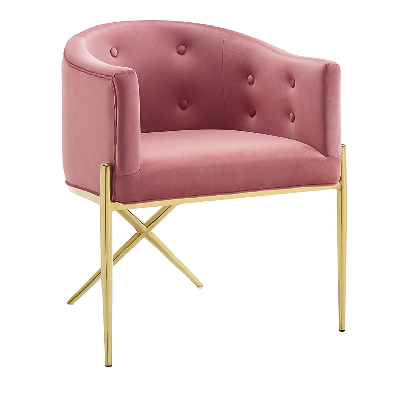 Modway Savour Tufted Performance Velvet Accent Dining Armchair