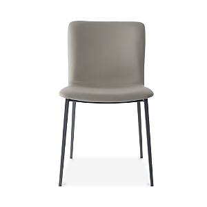 Calligaris Annie Dining Chair In Taupe Leather Seat
