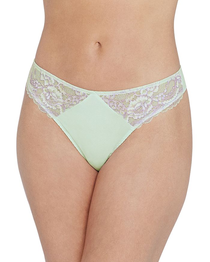 Skarlett Blue Minx Thong In Blue Orchard