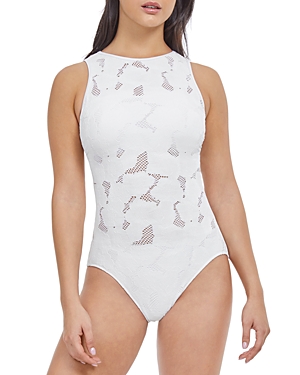 Profile by Gottex Late Bloomer High Neck One Piece Swimsuit