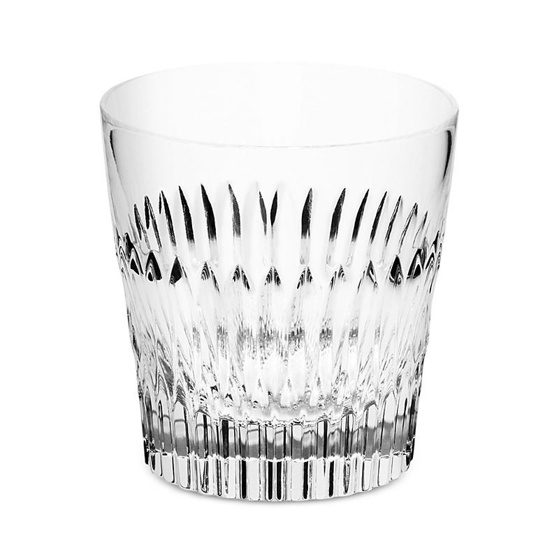 Richard Brendon Prism Double Old Fashioned Tumbler In Clear