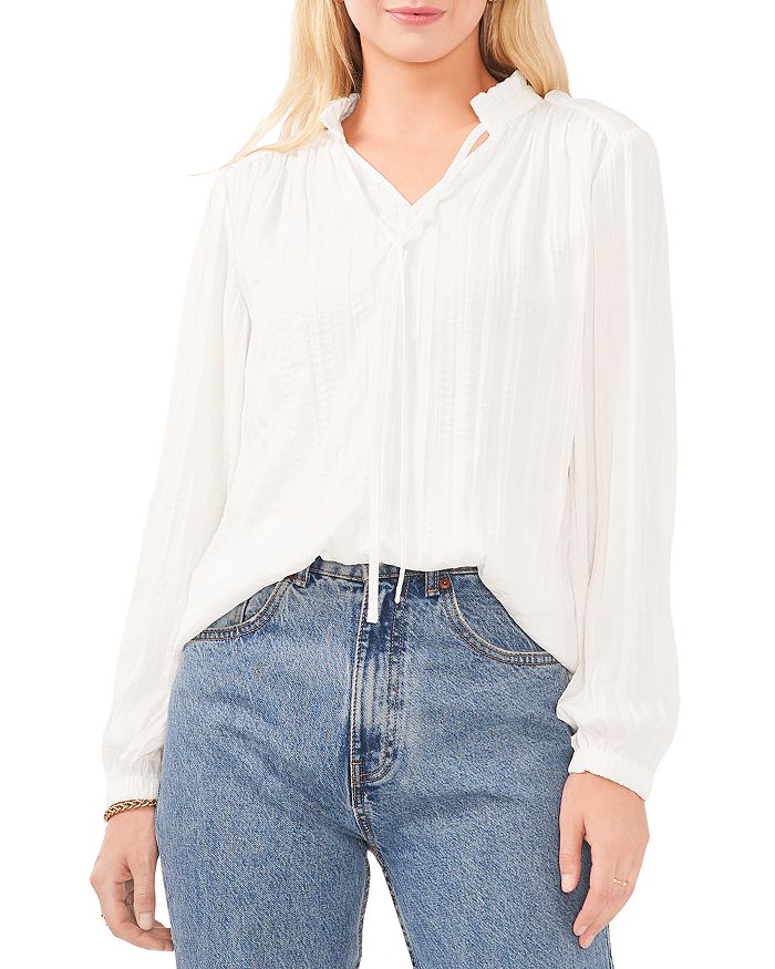 Vince camuto long 2025 sleeve blouse