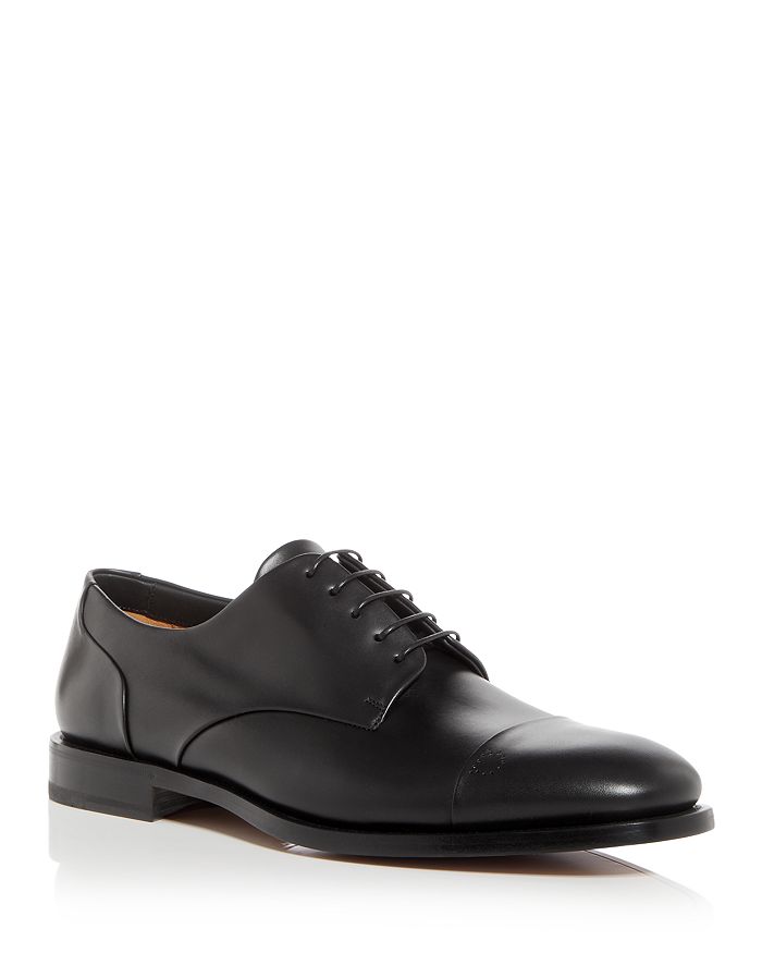 Ferragamo - Men's Gavinomvit Tokyo S Lace Up Cap Toe Derby Dress Shoes