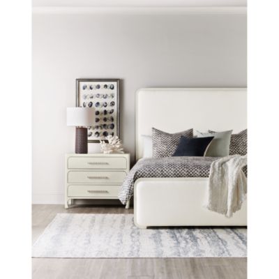 Serenity Ashore King Upholstered Panel Bed