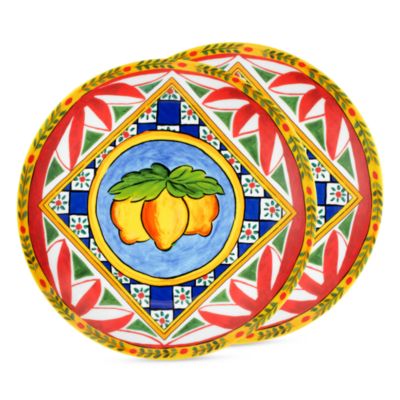 Dolce & Gabbana Casa - Carretto Lemon Dinner Plates, Set of 2