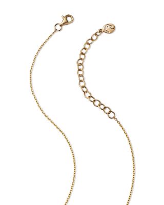 Turquoise & Diamond Heart Pendant Necklace in 14K Yellow Gold, 16-18" 