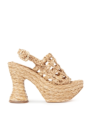 Paloma Barceló Bruna Platform Sandal In Natural