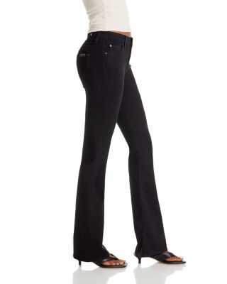 Kimmie Mid Rise Bootcut Jeans in Rinse Black