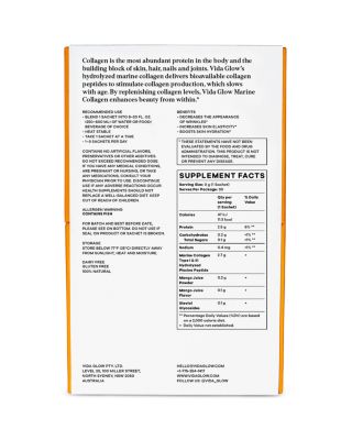 Natural Marine Collagen Dietary Supplement - Mango