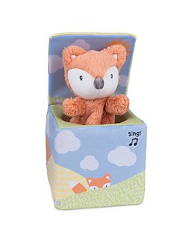 Gund - Baby GUND Fox in a Box Animated Plush Activity Toy - Ages 0+