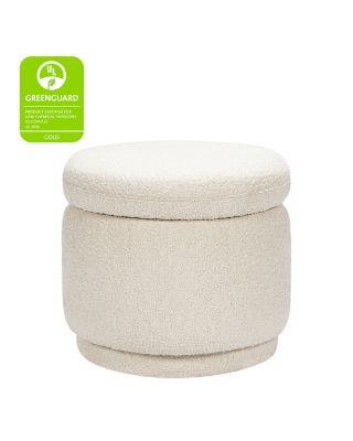 Enoki Boucl&eacute; Storage Ottoman