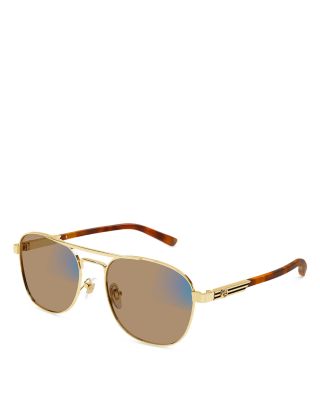 Gucci Archive Details Squared Blue Light & UV Sunglasses