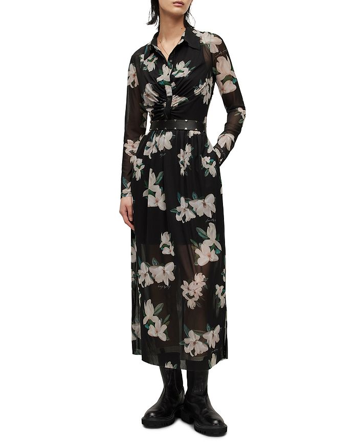 ALLSAINTS Kelda Alessandra Floral Print Dress | Bloomingdale's