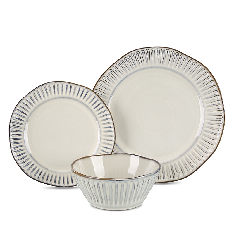 Bia Cordon Bleu Colonnade 12-piece Dinnerware Set In Cream