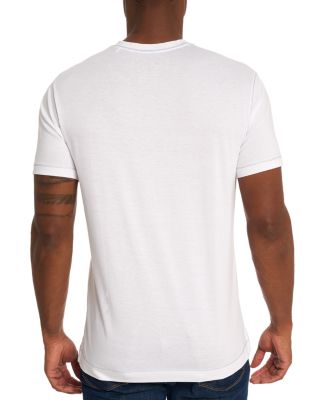 Eastwood Top Stitched V Neck Tee