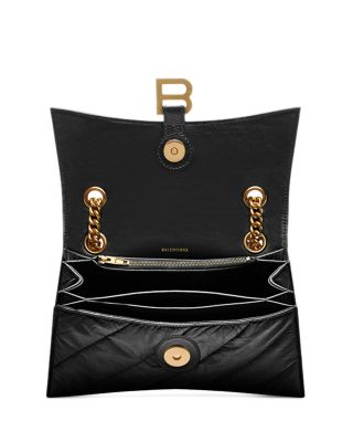 Crush Mini Chain Bag Metallized Quilted