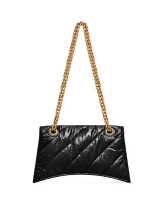 Crush Mini Chain Bag Metallized Quilted