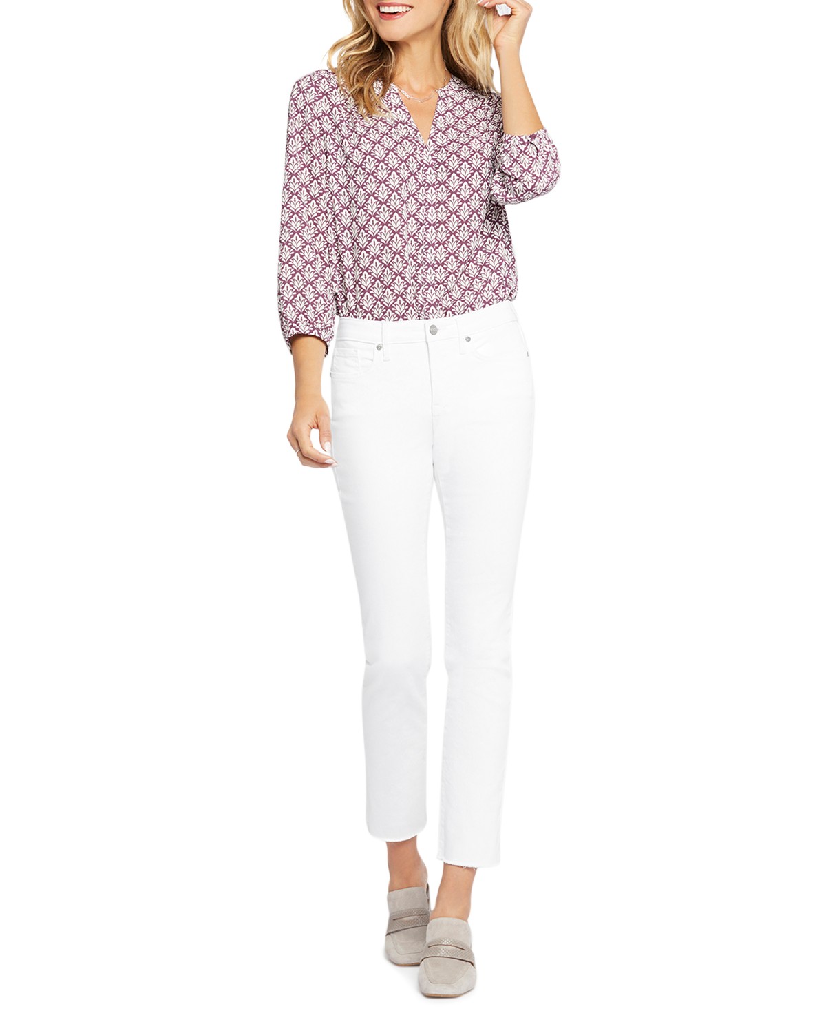 Petite Sheri High Rise Cropped Skinny Jeans in Artist Blue