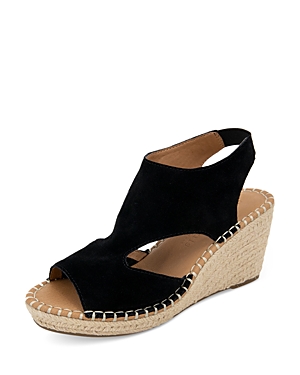 Gentle Souls by Kenneth Cole Women's Cody Slingback Espadrille Wedge Sandals