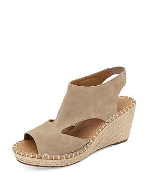 Gentle Souls by Kenneth Cole Women's Cody Slingback Espadrille Wedge Sandals