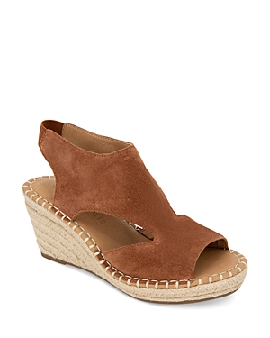 GENTLE SOULS BY KENNETH COLE GENTLE SOULS BY KENNETH COLE WOMEN'S CODY SLINGBACK ESPADRILLE WEDGE SANDALS
