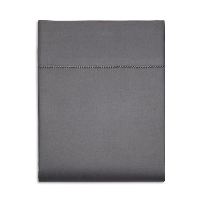 Hudson Park Collection 680tc Flat Sateen Sheet, King - 100% Exclusive In Charcoal