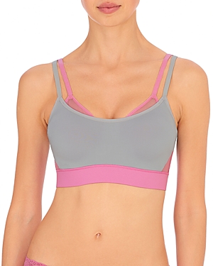 Natori Gravity Contour Underwire Sports Bra In Dusk/violet