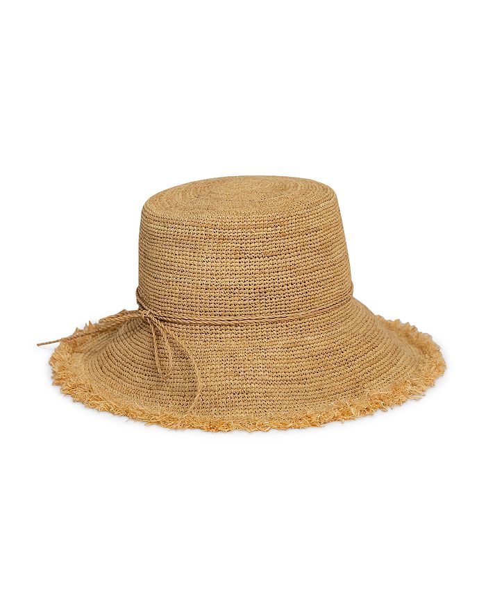 Hat Attack Packable Raffia Bucket Hat Bloomingdale s