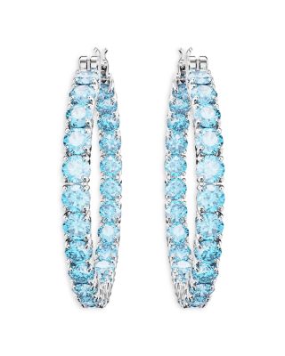 Swarovski - Matrix Crystal Inside Out Hoop Earrings