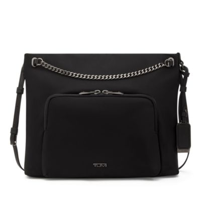 Tumi Nairobi Convertible Crossbody Bag in Black/Gunmetal at Nordstrom