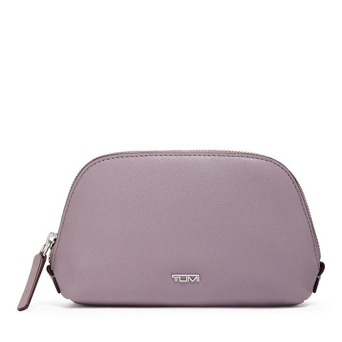 Tumi top leather pouch