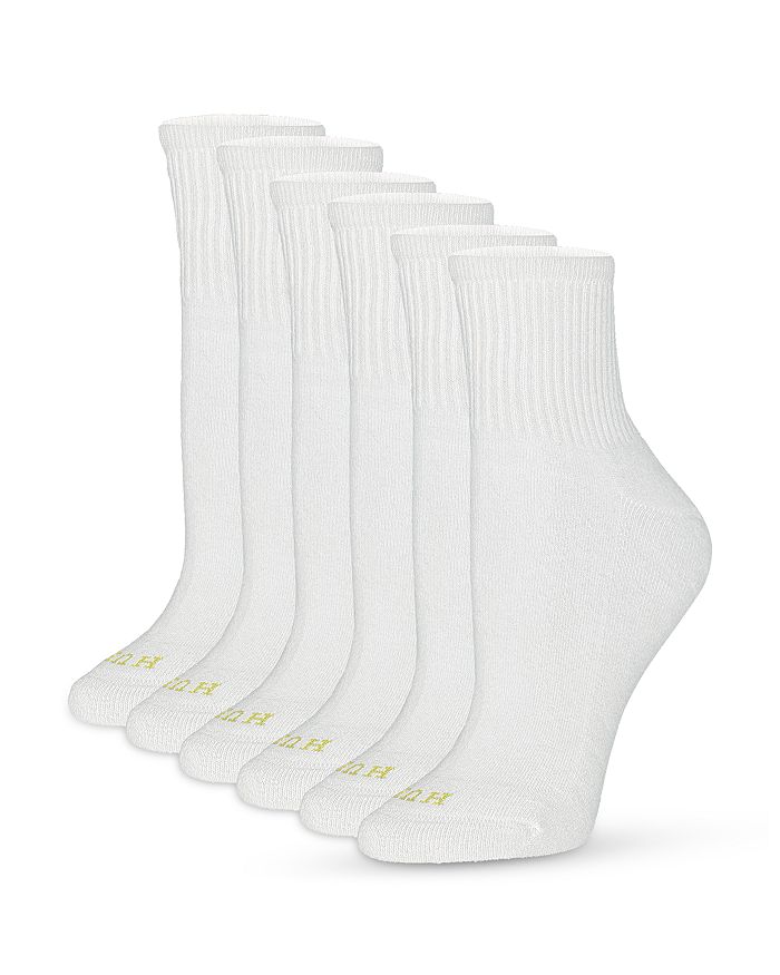 HUE Sport Mini Crew Socks, Pack of 6 | Bloomingdale's