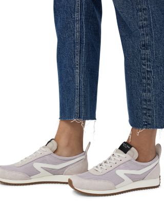 Women's Retro Runner Lace Up Sneakers