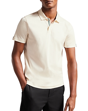 Shop Ted Baker Zeiter Slim Fit Soft Touch Polo In White