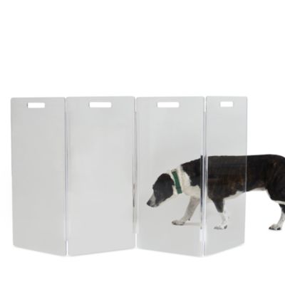 Tall Zig Zag 4 Panel Pet Gate