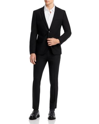 HUGO - Arti & Hesten Super Black Extra Slim Fit Suit Separates