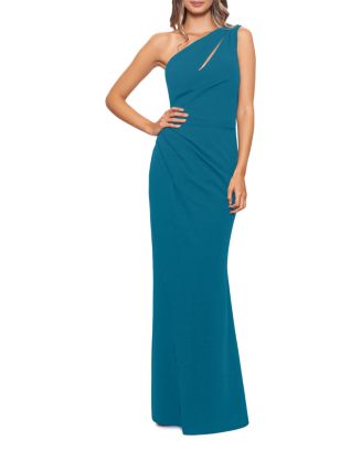 AQUA Cutout One Shoulder Gown - 100% Exclusive | Bloomingdale's