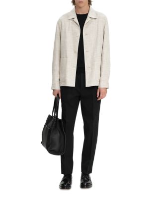 Zegna Linen & Silk Blend Chore Jacket