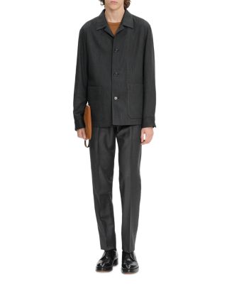Zegna Linen & Silk Blend Chore Jacket